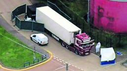 Cadáveres camión Reino Unido