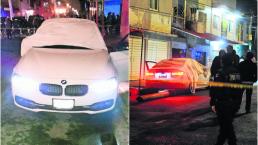 ejecutados baleados dentro auto BMW deuda nezahualcóyotl 