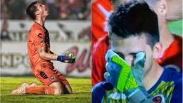 sebastián jurado llora rompe en llanto victoria triunfo veracruz tiburones puebla