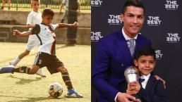 Cristiano Junior hijo Cristiano Ronaldo
