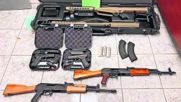 Detienen en Sonora a joven de 14 años con armas de alto calibre y cartuchos