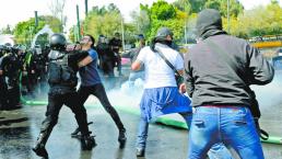 Bloqueo de Policías Federales en el AICM deja saldo de 60 personas lesionadas