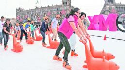 Pista de Hielo Zócalo capitalino