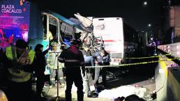 Accidente en la México-Pachuca deja saldo de 13 muertos; chofer iba con el celular