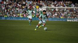 Diego Lainez vuelve a ser titular con el Betis