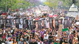 Más de 80 mil asistentes en una protesta de más de ocho horas, en la CDMX