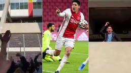 El futbolista Edson Álvarez se convierte en un ídolo para la afición del Ajax