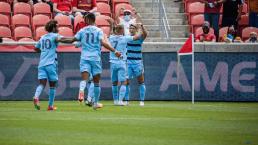 Pulido hace su primer gol de la temporada con el Kansas City