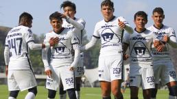 Pumas Sub-17 golea 8-2 al América