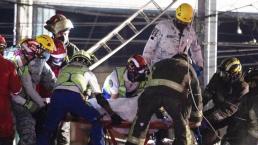 Videos del rescate de sobrevivientes del colapso de estación Olivos, en Línea 12 del Metro