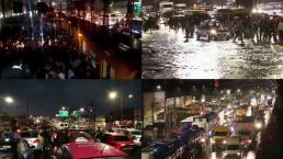 Videos y fotos de colapso en CDMX y Edomex por lluvias; Línea A del Metro reanuda servicio