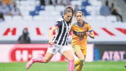 Tigres empata de último minuto ante Rayadas en un intenso partido en el futbol femenil