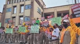 Acusan 142 trabajadores a gasera por despido injustificado, en Morelos