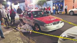 Taxistas se pelean en base de Iztapalapa y uno termina asesinado