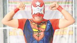 Astro Boy Jr. sigue los pasos de su padre, busca ser un grande del pancracio en Morelos