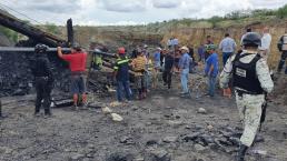 Colapsa mina en Múzquiz, Coahuila y reportan al menos 7 trabajadores atrapados