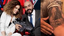 Lupillo Rivera se borra el tatuaje que se hizo en el brazo de Belinda