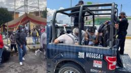 (VIDEO) Atoran a 15 que destruyeron casilla y golpearon a funcionarios y votantes en Metepec