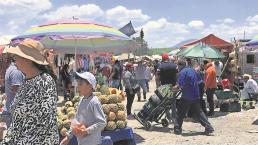 Sin medidas de seguridad adecuadas, tianguis de San Bernabé recibe más de 40 mil personas