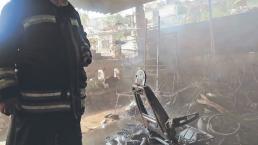 Niño se pone a prender cerillos y se desata brutal incendio en casa habitación, en Morelos