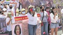 Familiares y vecinos de Valle de Aragón exigen la aparición de 'Miss Anita'  y su hija Estrella