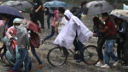 ¡No para de llover! Ni parará, el pronóstico del clima para este lunes y martes en Valle de México