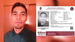 Joven encontró empleo en redes sociales, viajó a Jalisco y ahora se encuentra desaparecido