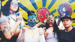 Santa Máscara Tattoo ha rendido a varias estrellas del pancracio para teñirles la piel