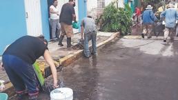 Darán apoyo económico a familias afectadas por lluvias e inundaciones en Nezahualcóyotl 