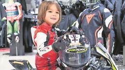 Luca “Terremoto”, el piloto de motocicletas de 4 años que ya está en el Récords Guinness