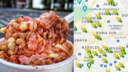 Mapa de elotes y esquites se viraliza en México, platicamos con su creador y esto confesó 