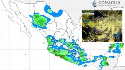 Así se ve el Huracán Enrique y esta es su trayectoria, es el primero de México