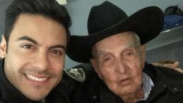 Carlos Rivera está de luto, anuncia la muerte de su abuelito de 96 años