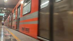 Suspenden dos Líneas del Metro por fuertes lluvias en la Ciudad de México