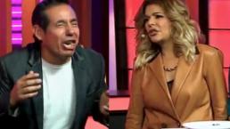 Yordi Rosado no se aguanta las ganas y vomita en pleno programa, frente a Itatí Cantoral 