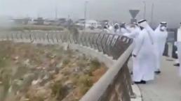 Emiratos Árabes controla fuerte ola de calor con lluvia artificial