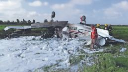Avioneta cae en mismo lugar donde se desplomó avión hace tres años, en Durango