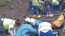 Reblandecimiento de tierra provoca la muerte de excursionista en el Ajusco, CDMX