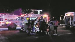 Pie de mujer estuvo a punto de ser arrancado, tras accidente en motocicleta en Cuautla