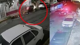 Policías aseguran que no vieron choque de tres jóvenes en moto en Iztapalapa, así quedaron