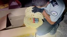 Traficantes ocultan 400 cartuchos útiles dentro de tlayudas y pan de yema, en Oaxaca 