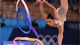 Al ritmo de ‘El Triste’, Rut Castillo hace histórico debut para México en gimnasia rítmica