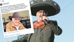 Usuario verificado de Twitter asegura que Vicente Fernández falleció y familia da mensaje