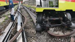 Vagón del Metro CDMX de la Línea 3 se desarma cuando estaba a punto de dar servicio