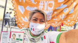 Patricia Valle ya está en Japón lista para competir en su séptimo y último ciclo deportivo