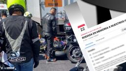 Motociclistas anuncian mega rodada en homenaje a bikers fallecidos en la México-Cuernavaca 