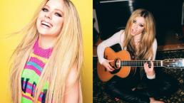Avril Lavigne casi deja escapar pezón tras posar con un bikini fosfo, fosfo