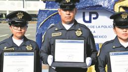 Cadetes destacados de la Universidad de la Policía pueden elegir área de trabajo, en CDMX