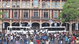 Universitarios rechazan alza en en la tarifa del transporte público, en Morelos