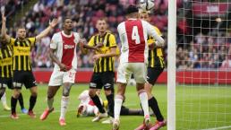 Edson Álvarez anota con el Ajax en la goleada al Vitesse